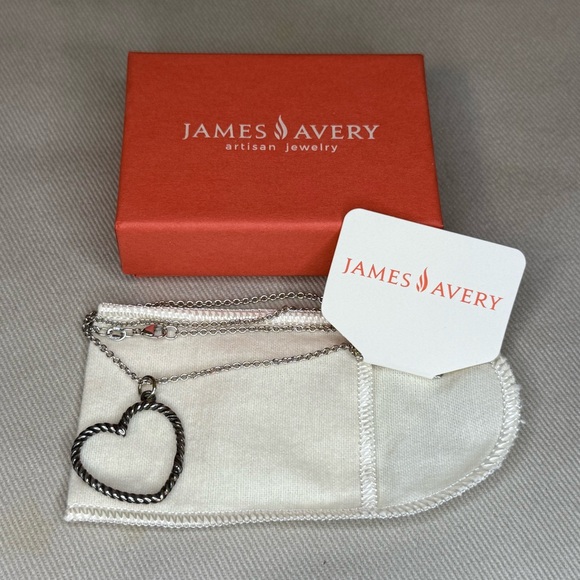James Avery Changeable Heart Charm Necklace - Picture 2 of 3